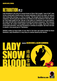 Lady Snowblood Volume 4 cover