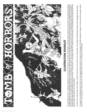 Dungeon Module S1 Tomb Of Horrors   Gary Gygax cover image.