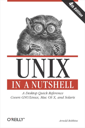 Unix in a Nutshell, 4th Edition cover image.