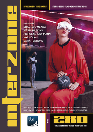 INTERZONE #280 (MAR-APR 2019) cover image.