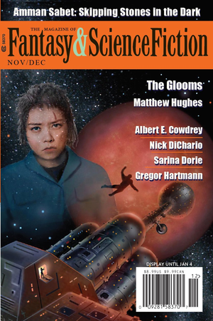 Fantasy & Science Fiction, November/December 2020 cover image.