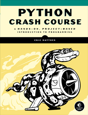 Python Crash Course cover image.