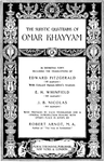 Cover of The Sufistic Quatrains of Omar Khayyam