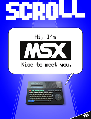 Scroll 12 - Introducing MSX cover image.