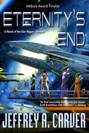 Eternity's End: A Novel of the Star Rigger Universe cover image.