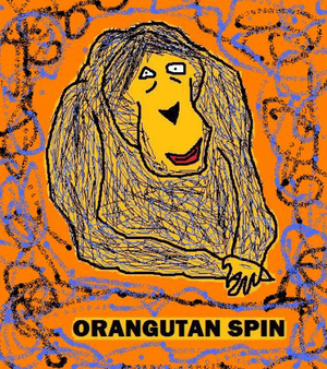 Orangutan Spin Issue 4 cover image.