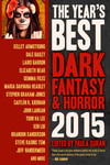 The Year's Best Dark Fantasy & Horror 2015 cover