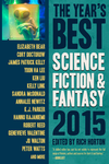 Cover of The Year's Best Science Fiction and Fantasy, 2015 edition