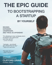 The Epic Guide to Bootstrapping a Startup By Yourself cover