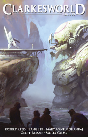 Clarkesworld Magazine Issue 93 cover image.