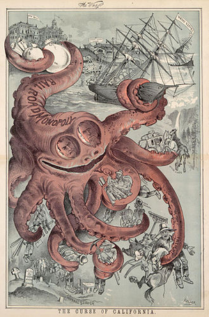The Octopus : A Story of California cover image.