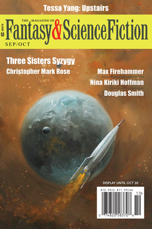 The Magazine of Fantasy & Science Fiction, Sep/Oct 2023 cover image.