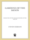 Cover of Gardens of the Moon (The Malazan Book of the Fallen, Book 01)