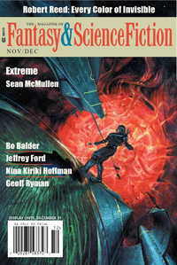 Fantasy & Science Fiction, November/December 2018 cover