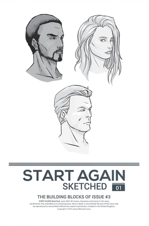 Start Again: Sketched #1 cover image.