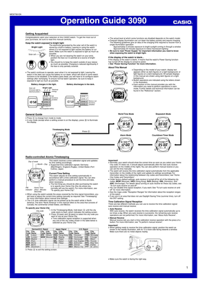 Operation Manual 3090 WaveCeptor cover image.