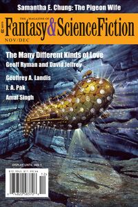 The Magazine of Fantasy & Science Fiction, Nov/Dec 2023 cover