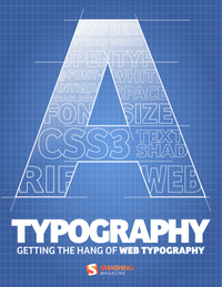Smashing eBook #6: Typography cover