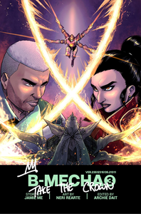 B Mecha Issue 3 Kickstarter cover