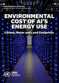 The Environmental Cost of AI's Energy Use cover
