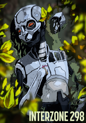 Interzone #298 cover image.