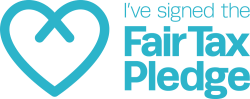 Fair Tax Pledge logo.
